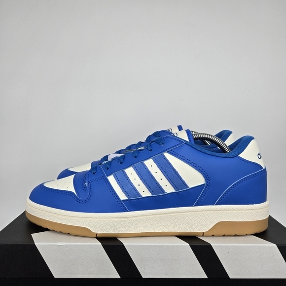 adidas Break Start Blue Bird Cloud White Men's Shoes Size 10.5 New